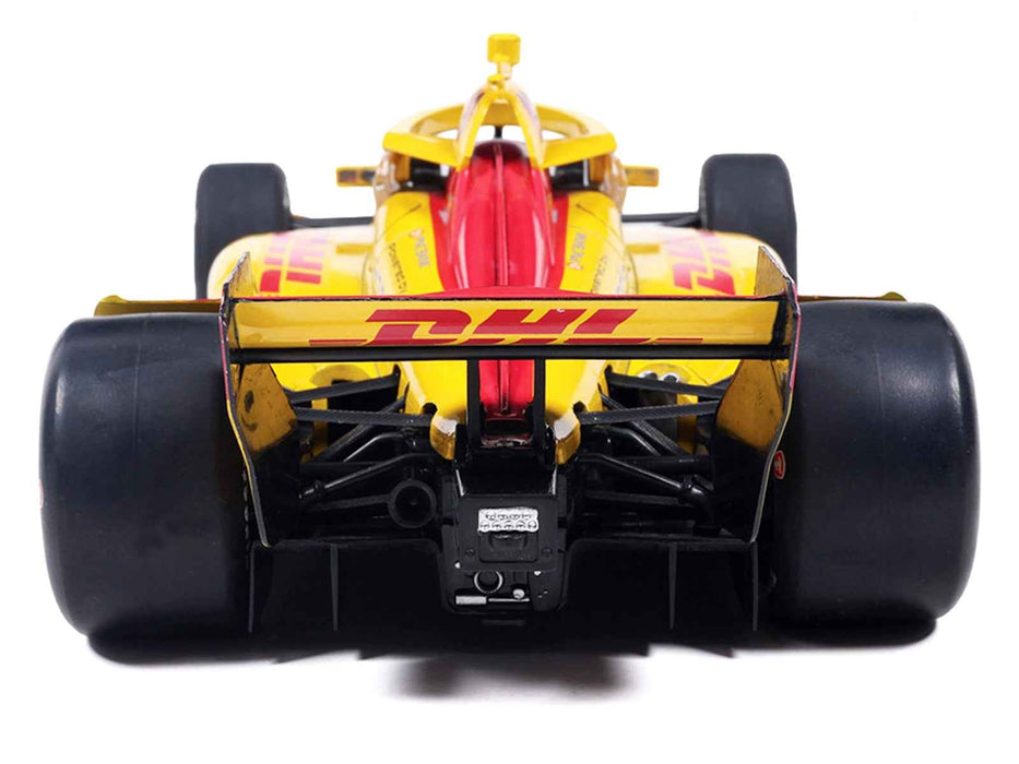 Dallara IndyCar #10 Alex Palou "DHL" Chip Ganassi Racing (Road Course Configuration) "NTT IndyCar Series" (2026) 1/18 Diecast Model Car by IXO Models