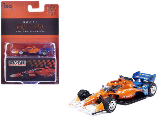 Dallara IndyCar #9 Scott Dixon "PNC Bank" Chip Ganassi Racing (Road Course Configuration) "NTT IndyCar Series" (2026) 1/64 Diecast Model Car by IXO Models