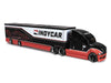 IndyCar Hauler Black and Red with Graphics 1/64 Diecast Model Car by IXO Models