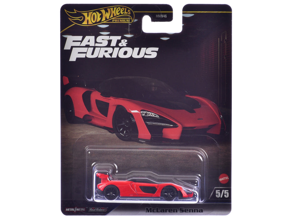 McLaren Senna Red "Fast X" (2023) Movie "Fast & Furious" Series Diecast Model Car by Hot Wheels