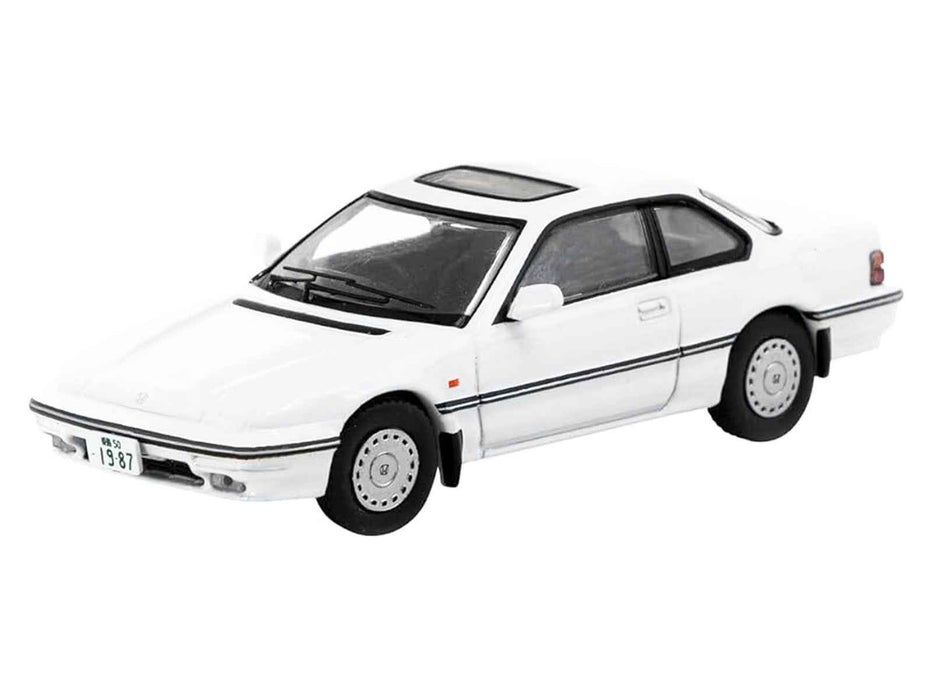 Honda Prelude (BA4) RHD (Right Hand Drive) White "J Collection" Series 1/64 Diecast Model by Tarmac Works