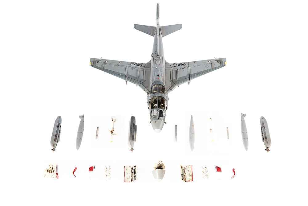 Grumman EA-6B Prowler Attack Aircraft "VAQ-141 Shadowhawks Desert Storm" (1991) United States Navy 1/72 Diecast Model by JC Wings