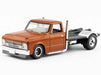 1967 Chevrolet C-10 Custom Bedless Truck Orange Metallic "Furious 7" (2015) Movie "Fast & Furious" Series Diecast Model Car by Hot Wheels