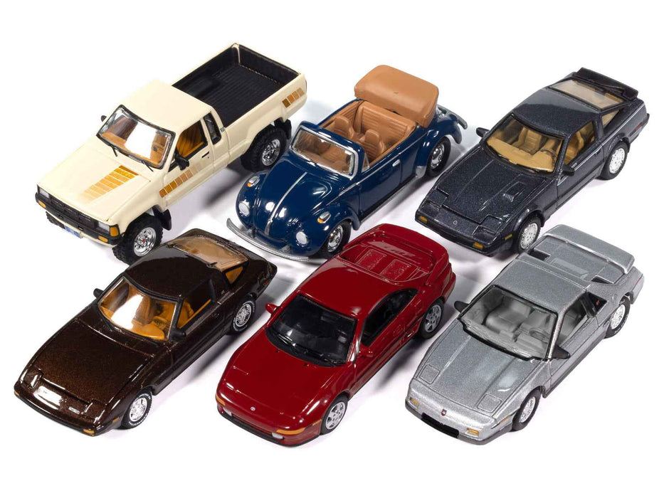 "Classic Gold Collection" 2026 Release 1 Set A of 6 Cars 1/64 Diecast Model Cars by Johnny Lightning