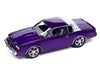 1987 Buick Regal T-Type Purple Metallic Limited Edition to 3600 pieces Worldwide 1/64 Diecast Model Car by Johnny Lightning - Miniature Motors