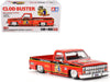 Chevrolet Silverado Pickup Truck "Clod Buster" Orange with Black Stripes (Designed by Jun Imai) "Tamiya x Kaido House" Special 1/64 Diecast Model Car by Mini GT - Miniature Motors