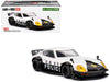 Nissan Fairlady Z RHD (Right Hand Drive) "Kaido GT Police" Black and White (Designed by Jun Imai) "Kaido House" 1/64 Diecast Model Car by Mini GT