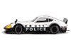 Nissan Fairlady Z RHD (Right Hand Drive) "Kaido GT Police" Black and White (Designed by Jun Imai) "Kaido House" 1/64 Diecast Model Car by Mini GT