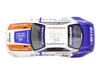 Nissan Skyline GT-R (R33) RHD (Right Hand Drive) #33 "BFTHR V1" Blue and White with Graphics (Designed by Jun Imai) "Kaido House" Special 1/64 Diecast Model Car by Mini GT
