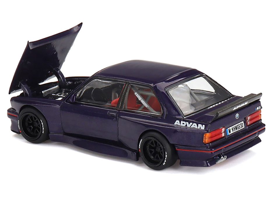 BMW M3 "Kaido GT V2" Purple Metallic (Designed by Jun Imai) "Kaido House" Special 1/64 Diecast Model Car by Mini GT