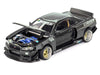Nissan Skyline GT-R (R34) RHD (Right Hand Drive) #94 "Kaido Works GReddy V2" Carbon Fiber and Dark Gray Metallic (Designed by Jun Imai) "Kaido House" Special 1/64 Diecast Model Car by Mini GT
