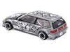 Honda Civic (EF) "Manga V1" Gray Metallic with Graphics (Designed by Jun Imai) "Kaido House" Special 1/64 Diecast Model Car by Mini GT