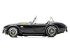 Shelby Cobra 427 S/C Black with Gold Stripes 1/18 Diecast Model Car by Kyosho