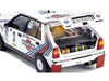 Lancia Delta HF 4WD #3 Bruno Saby - Jean-Francois Fauchille "Martini Racing" Winner "Rally Monte Carlo" (1988) 1/18 Diecast Model Car by Kyosho