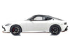 Nissan Fairlady Z NISMO RHD (Right Hand Drive) White with Black Top 1/18 Model Car by Kyosho