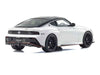 Nissan Fairlady Z NISMO RHD (Right Hand Drive) White with Black Top 1/18 Model Car by Kyosho