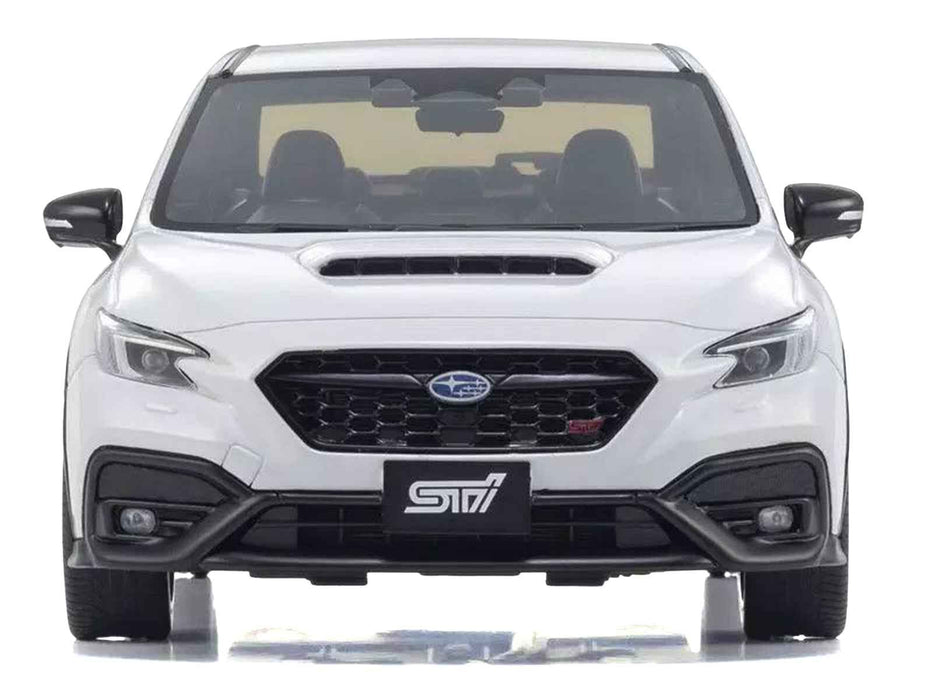 Subaru WRX S4 STI Sport# RHD (Right Hand Drive) White 1/18 Model Car by Kyosho