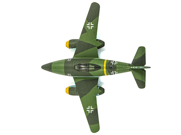 Messerschmitt Me 262 Fighter Aircraft "White 8 258 aerial victory ace Walter Nowotny Kommando Nowotny Germany" (1944) German Luftwaffe 1/72 Diecast Model Airplane by Luppa - Miniature Motors