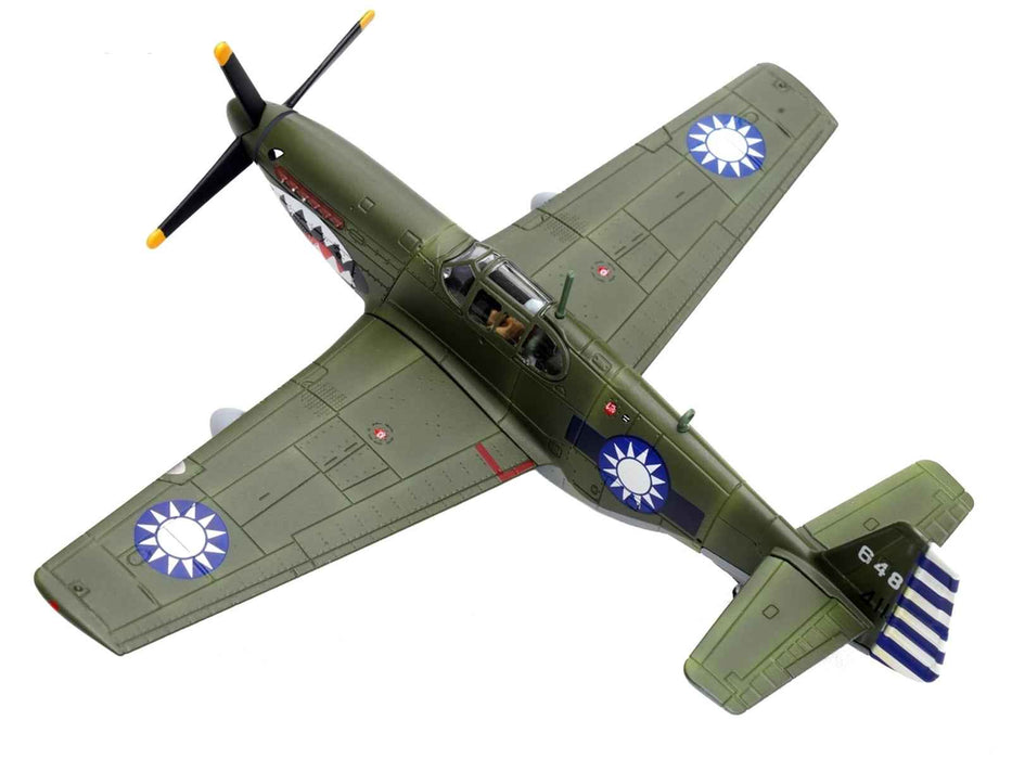 North American P-51C Mustang Aircraft "648 No.32 Squadron" (1945) Chinese Air Force 1/72 Diecast Model Airplane by Legion