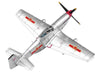 North American P-51D Mustang Aircraft "Captured from Chinese Nationalist Forces Chinese People's Revolution Military Museum" People's Liberation Army Air Force 1/72 Diecast Model Airplane by Legion