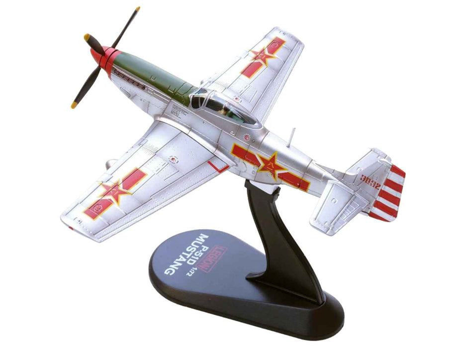 North American P-51K Mustang Aircraft "Captured from Chinese Nationalist Forces Chinese People's Revolution Military Museum" (1949) People's Liberation Army Air Force 1/72 Diecast Model Airplane by Legion