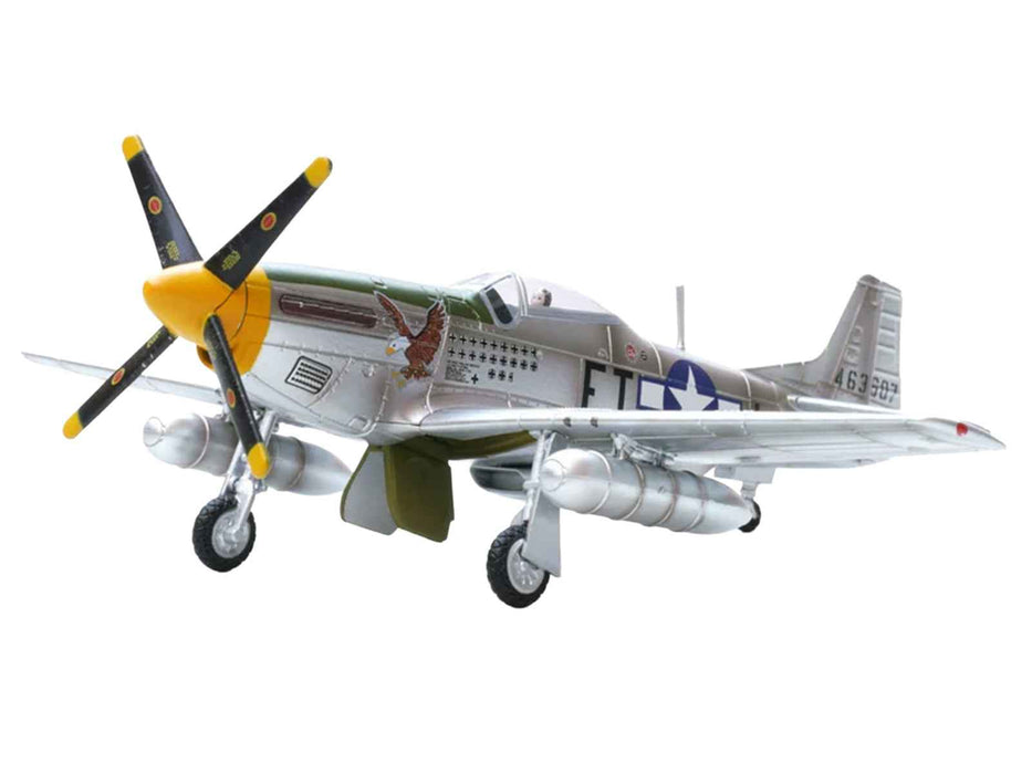 North American P-51D Mustang Aircraft "Feeble Eagle 18.5-victory Ace Glenn Eagleston 353rd Fighter Squadron 354th Fighter Group Ninth Air Force" (1945) United States Army Air Forces 1/72 Diecast Model Airplane by Legion