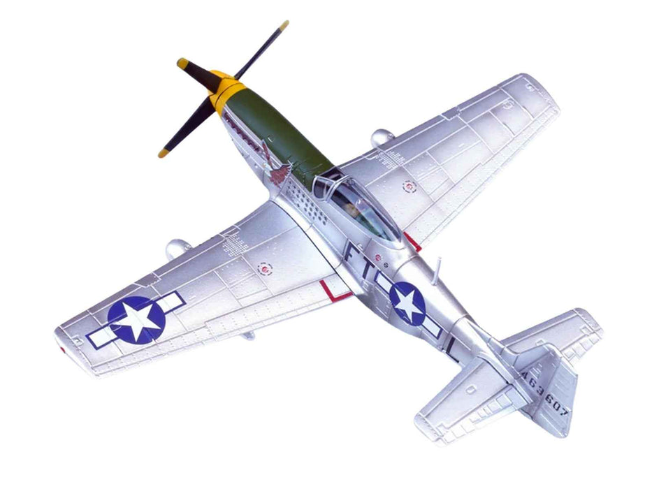 North American P-51D Mustang Aircraft "Feeble Eagle 18.5-victory Ace Glenn Eagleston 353rd Fighter Squadron 354th Fighter Group Ninth Air Force" (1945) United States Army Air Forces 1/72 Diecast Model Airplane by Legion
