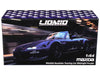 Mazda Roadster Touring Car RHD (Right Hand Drive) Midnight Purple Metallic "Hobby Expo China 2026 Event Edition" 1/64 Diecast Model Car by Liomio
