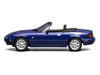 Mazda MX-5 Miata Convertible Laguna Blue 1/64 Diecast Model Car by MotorHelix