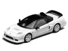 Honda NSX-R GT RHD (Right Hand Drive) Championship White with Black Top "Intern 64" Series 1/64 Diecast Model Car by MotorHelix