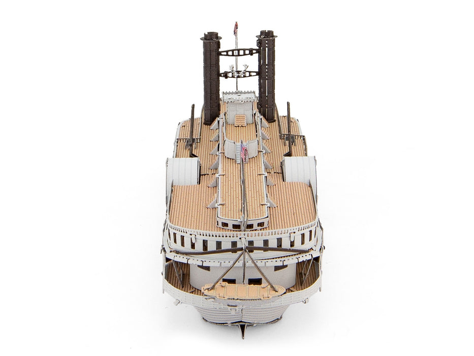 Model Kit Sultana Steamboat (Moderate Difficulty) Steel Model by Metal Earth