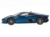 Jaguar C-X75 Blue Metallic Limited Edition 1/64 Diecast Model Car by Mini GT