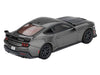 2024 Ford Mustang Dark Horse Carbonized Gray Metallic Limited Edition 1/64 Diecast Model Car by Mini GT