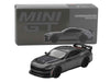 2024 Ford Mustang Dark Horse Carbonized Gray Metallic Limited Edition 1/64 Diecast Model Car by Mini GT