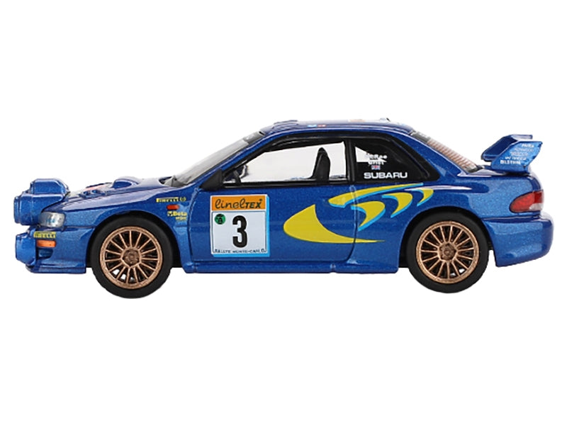 Subaru Impreza WRC98 #3 Colin McRae - Nicky Grist 3rd Place "Rally Monte-Carlo" (1998) Limited Edition 1/64 Diecast Model Car by Mini GT