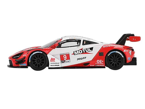 McLaren 720S GT3 EVO #9 Oliver Jarvis - Marvin Kirchhofer "Pfaff Motorsports" IMSA "Motul Course de Monterey - Laguna Seca" (2024) Limited Edition 1/64 Diecast Model Car by Mini GT