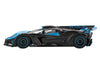 Bugatti Bolide Presentation Blue and Carbon Fiber Limited Edition 1/64 Diecast Model Car by Mini GT