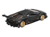 Lamborghini Aventador "LB-Works" Matt Black with Carbon Hood Limited Edition 1/64 Diecast Model Car by Mini GT