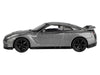 Nissan GT-R Nismo R35 CRS Version RHD (Right Hand Drive) Dark Metal Gray Metallic Limited Edition 1/64 Diecast Model Car by Mini GT