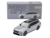 BMW M5 Touring Brooklyn Gray Metallic with Sunroof 1/64 Diecast Model Car by Mini GT