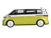 Volkswagen ID. Buzz Van Pomelo Yellow Metallic and Candy White Limited Edition 1/64 Diecast Model Car by Mini GT