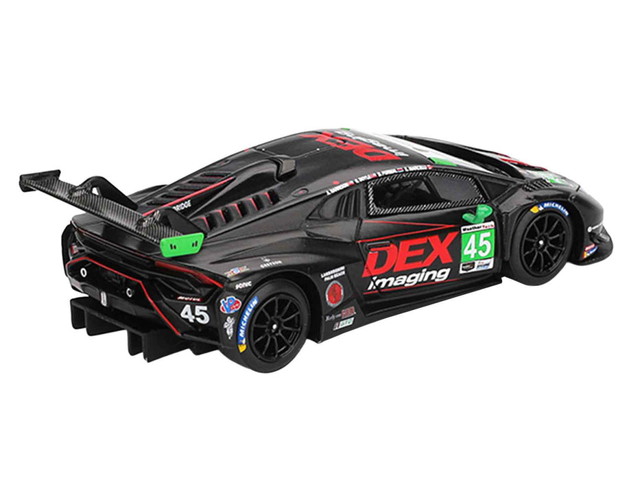 Lamborghini Huracan GT3 EVO2 #45 Graham Doyle - Danny Formal - Ashton Harrison - Kyle Marcelli "DEX Imaging" IMSA "24 Hours of Daytona" (2024) Limited Edition 1/64 Diecast Model Car by Mini GT