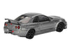 Nissan Skyline GT-R (NISMO BNR34 CRS Version) RHD (Right Hand Drive) Dark Metal Gray Metallic Limited Edition 1/64 Diecast Model Car by Mini GT