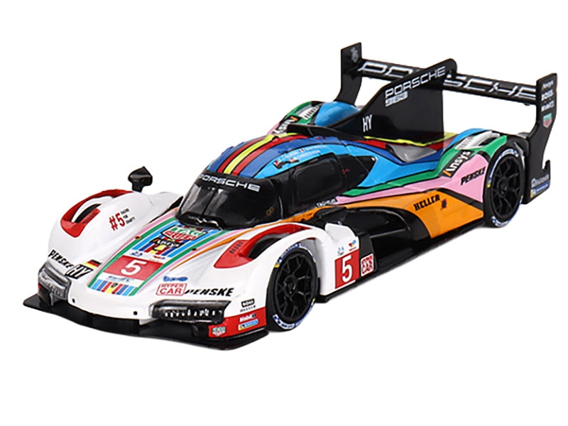 Porsche 963 "Porsche Penske Motorsport" 24 Hours of Le Mans (2023) Set of 3 Cars Limited Edition to 3000 pieces Worldwide 1/64 Diecast Model Car by Mini GT