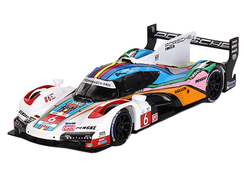 Porsche 963 "Porsche Penske Motorsport" 24 Hours of Le Mans (2023) Set of 3 Cars Limited Edition to 3000 pieces Worldwide 1/64 Diecast Model Car by Mini GT