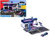 "BWT Alpine Formula One Team" (2025) Pit Stop Playset with Alpine A525 R19 1/64 Diecast Model Car by Majorette