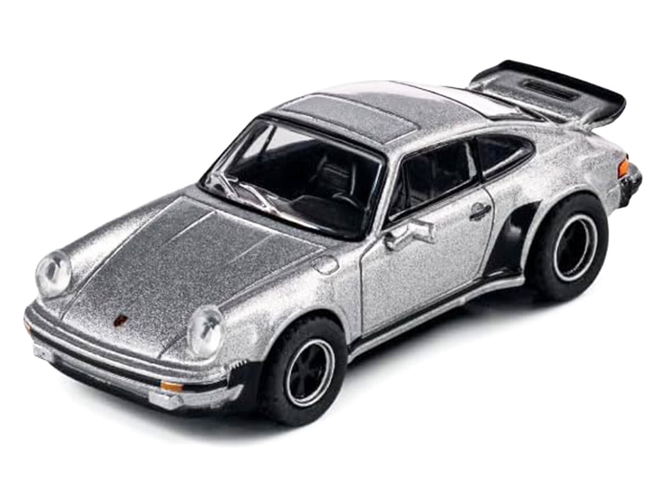 1975 Porsche 930 Turbo Silver Metallic "Collection" Series 1/64 Diecast Model Car by Majorette