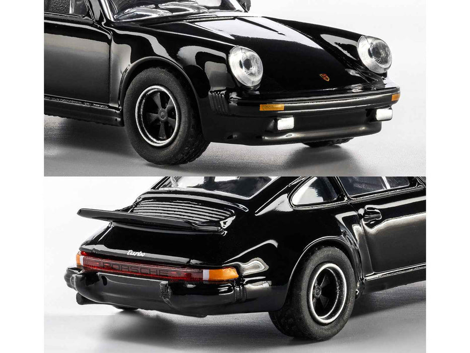 1975 Porsche 930 Turbo Black "Collection" Series 1/64 Diecast Model Car by Majorette
