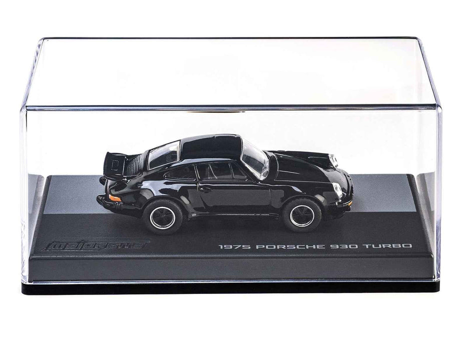 1975 Porsche 930 Turbo Black "Collection" Series 1/64 Diecast Model Car by Majorette