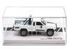 1985 Toyota Hilux SR5 Pickup Truck White with Black Graphics "Collection" Series 1/64 Diecast Model Car by Majorette